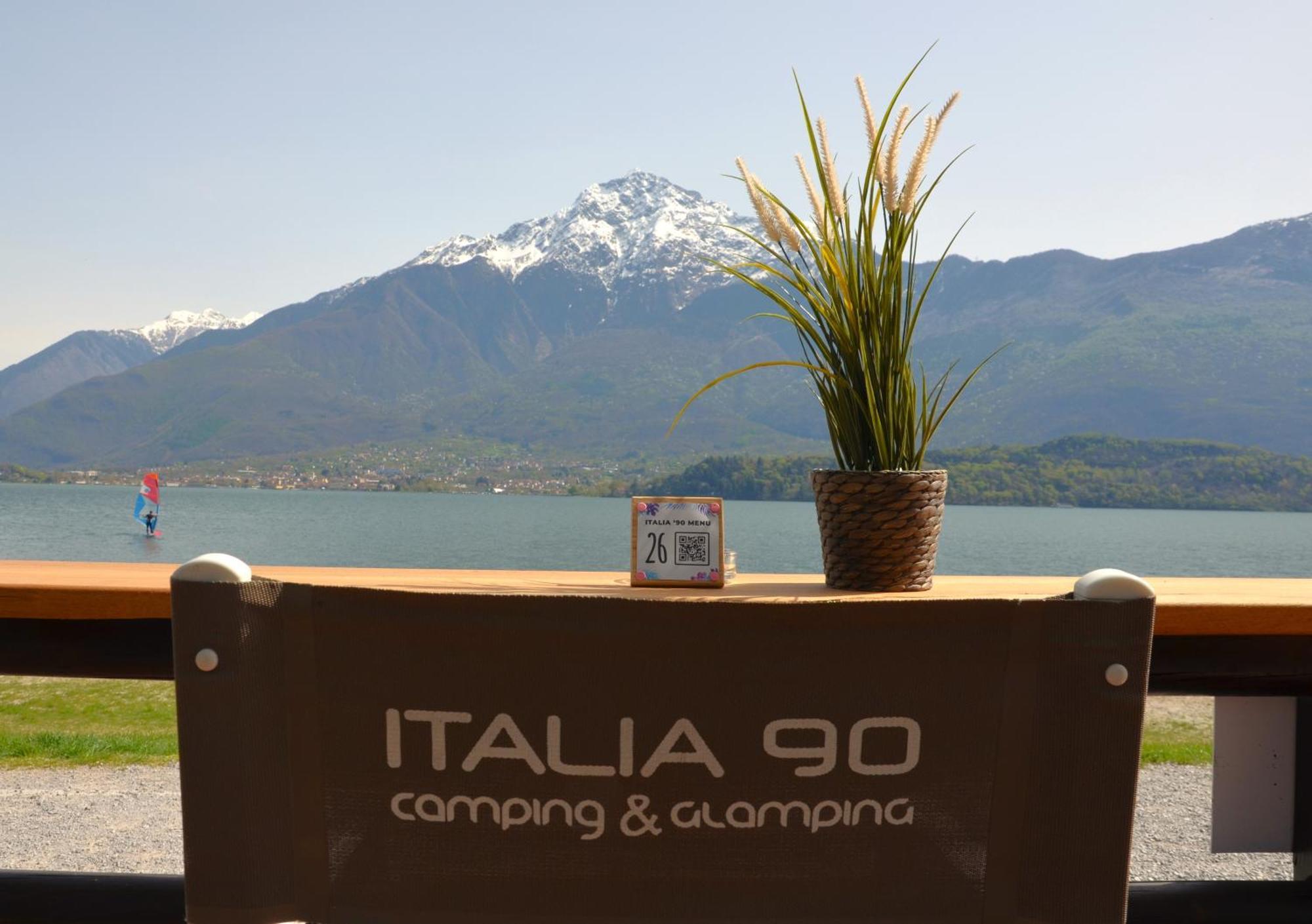 Camping Italia'90 Apartment Two Levels Domaso Exterior foto